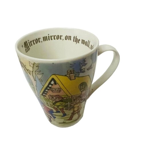 Snow White Seven Dwarfs Ceramic Mug Fairy Tale Theme 12oz - Picture 9 of 10
